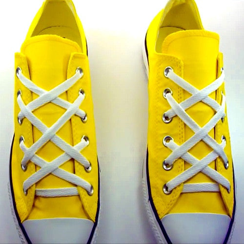 Converse top laces design