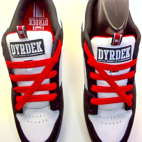 Dc shoe 2025 laces styles